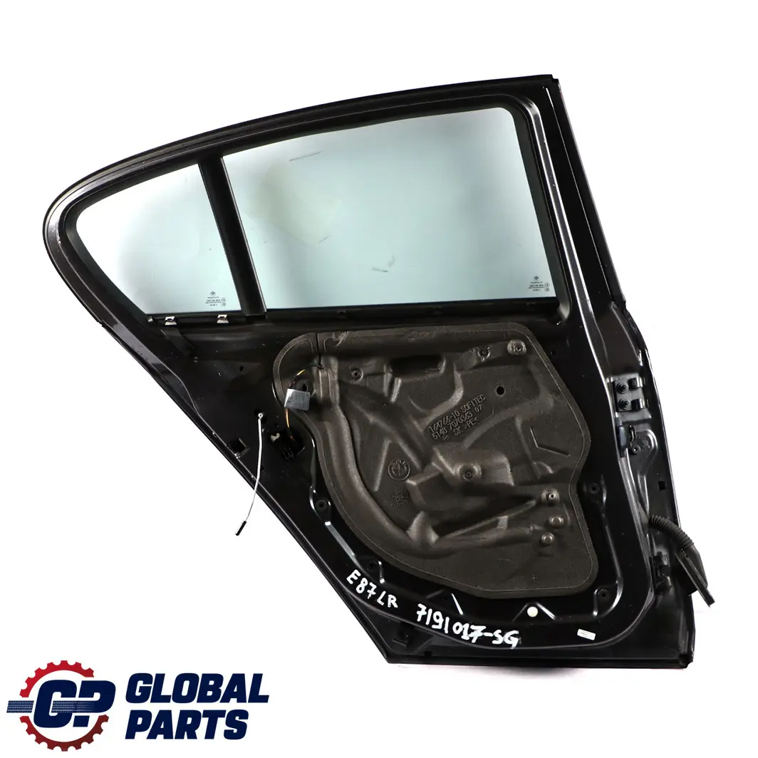 *BMW 1 er E87 Fahrerseite Tür hinten links Sparkling Graphite Metallic für mit Teilenummer 7191017 *BMW 1 er E87 Fahrerseite Tür hinten links Sparkling Graphite Metallic - SKU 7191017-SG - Teilenummer 7191017