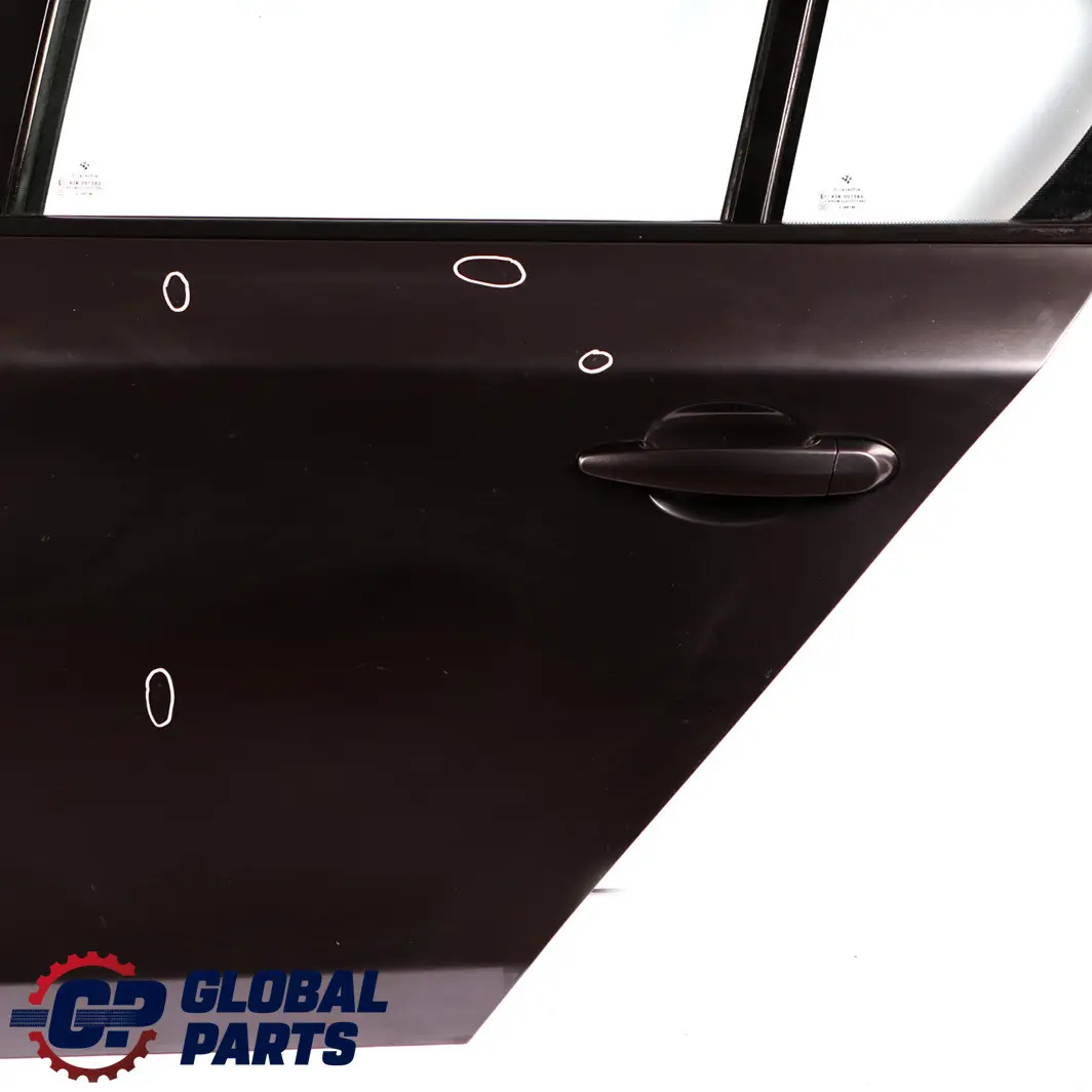 Door Rear Left N/S Sparkling Graphite Metallic - A22 to BMW 1 Series E87 3 with Part number 7191017 BMW 1 Series E87 3 Door Rear Left N/S Sparkling Graphite Metallic - A22 - SKU 7191017-SG3 - Part number 7191017