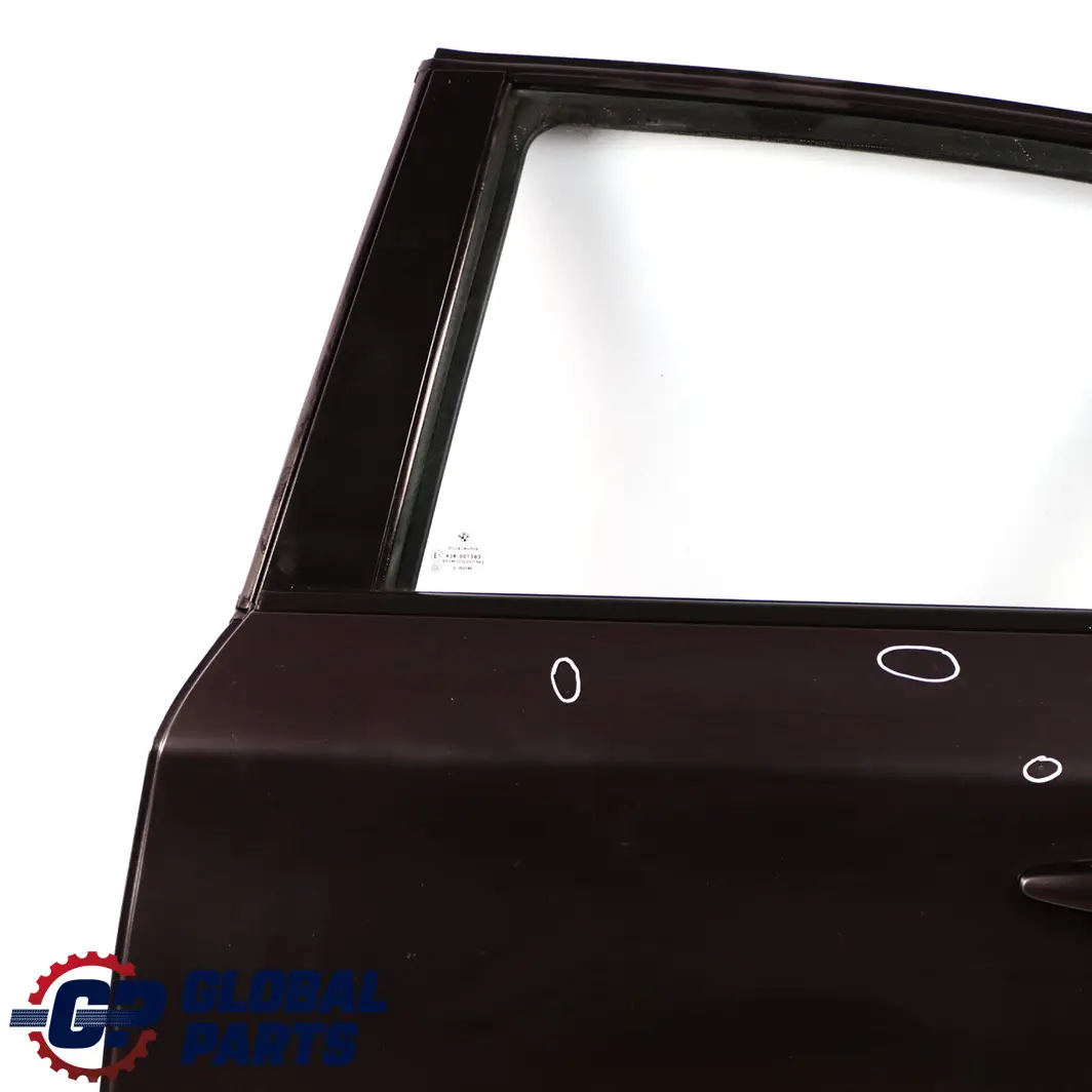 Door Rear Left N/S Sparkling Graphite Metallic - A22 to BMW 1 Series E87 3 with Part number 7191017 BMW 1 Series E87 3 Door Rear Left N/S Sparkling Graphite Metallic - A22 - SKU 7191017-SG3 - Part number 7191017