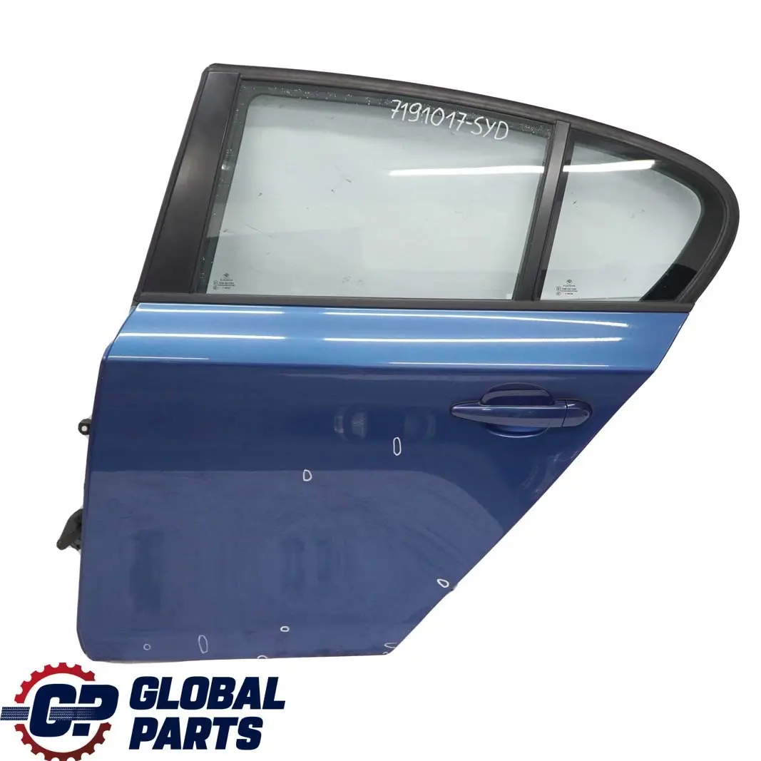 Puerta Trasera Izquierda Sydneyblau Sydney Azul Metalizado - A19 para BMW E87 con número de pieza 7191017 BMW E87 Puerta Trasera Izquierda Sydneyblau Sydney Azul Metalizado - A19 - SKU 7191017-SYD - Número de pieza 7191017