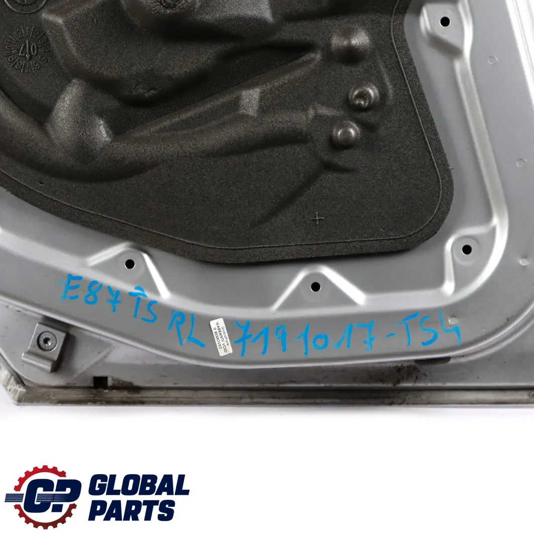BMW 1 Series E87 Door Rear Left N/S Titansilber Silber Silver Metallic - 354 - SKU 7191017-TS4 - Part number 7191017