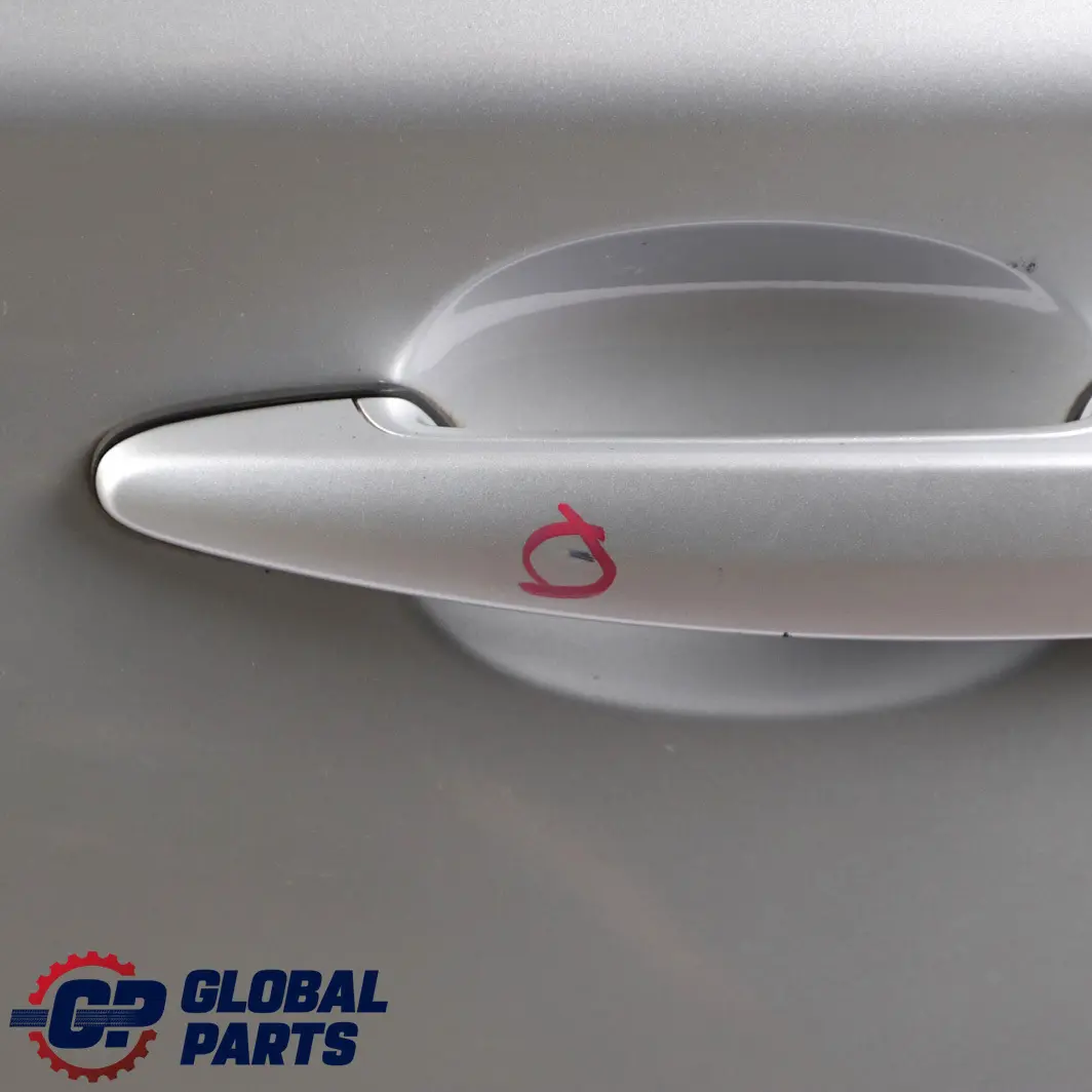 BMW 1 Series E87 Door Rear Left N/S Titansilber Silber Silver Metallic - 354 - SKU 7191017-TS4 - Part number 7191017