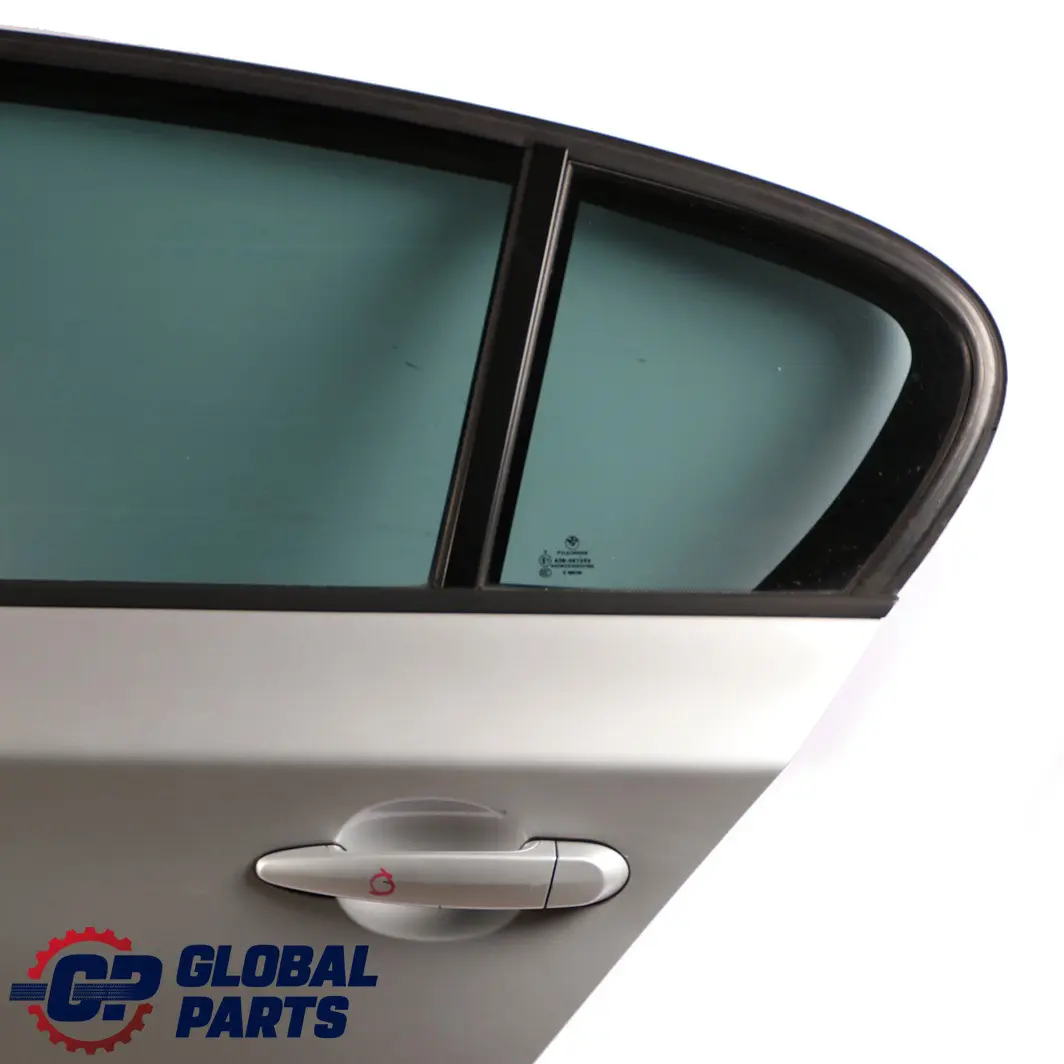 BMW 1 Series E87 Door Rear Left N/S Titansilber Silber Silver Metallic - 354 - SKU 7191017-TS4 - Part number 7191017