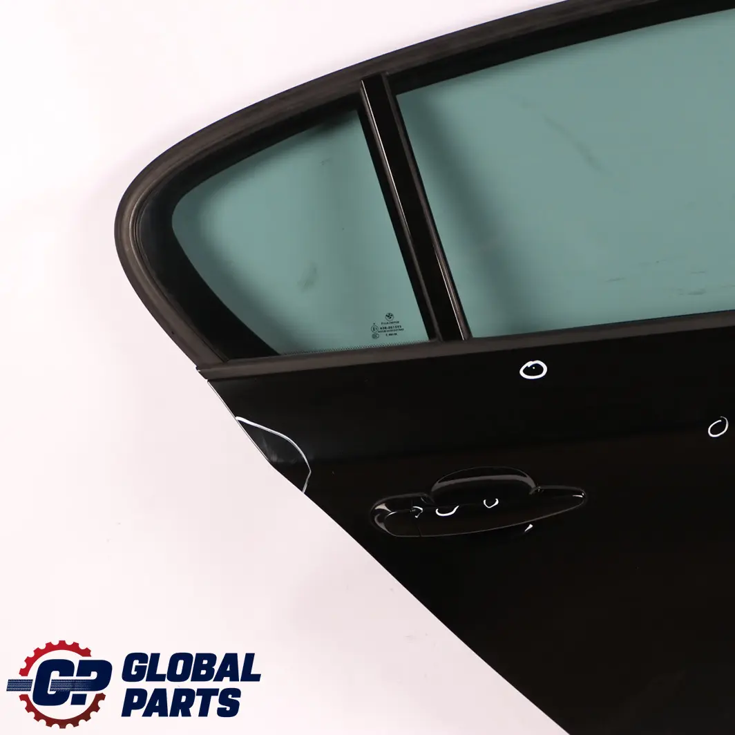 Door Rear Right O/S Black Sapphire Metallic - 475 to BMW 1 Series E87 2 with Part number 7191018 BMW 1 Series E87 2 Door Rear Right O/S Black Sapphire Metallic - 475 - SKU 7191018-BS2 - Part number 7191018