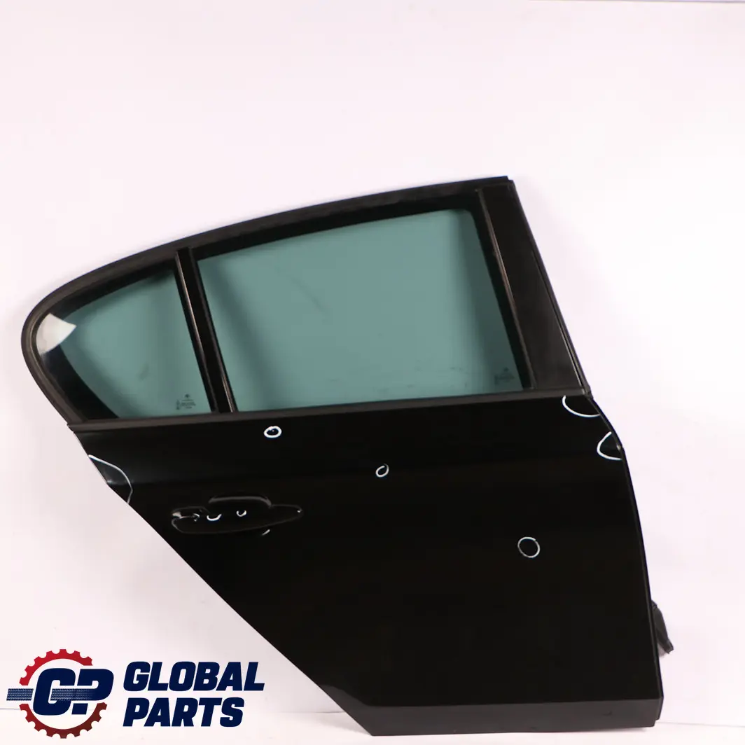 Door Rear Right O/S Black Sapphire Metallic - 475 to BMW 1 Series E87 2 with Part number 7191018 BMW 1 Series E87 2 Door Rear Right O/S Black Sapphire Metallic - 475 - SKU 7191018-BS2 - Part number 7191018