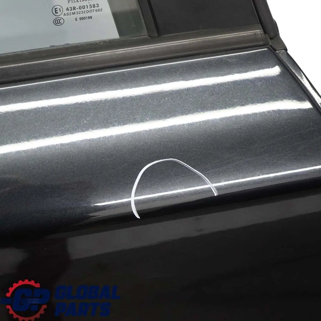 Door Rear Right O/S Black Sapphire Metallic - 475 to BMW 1 Series E87 5 with Part number 7191018 BMW 1 Series E87 5 Door Rear Right O/S Black Sapphire Metallic - 475 - SKU 7191018-BS5 - Part number 7191018