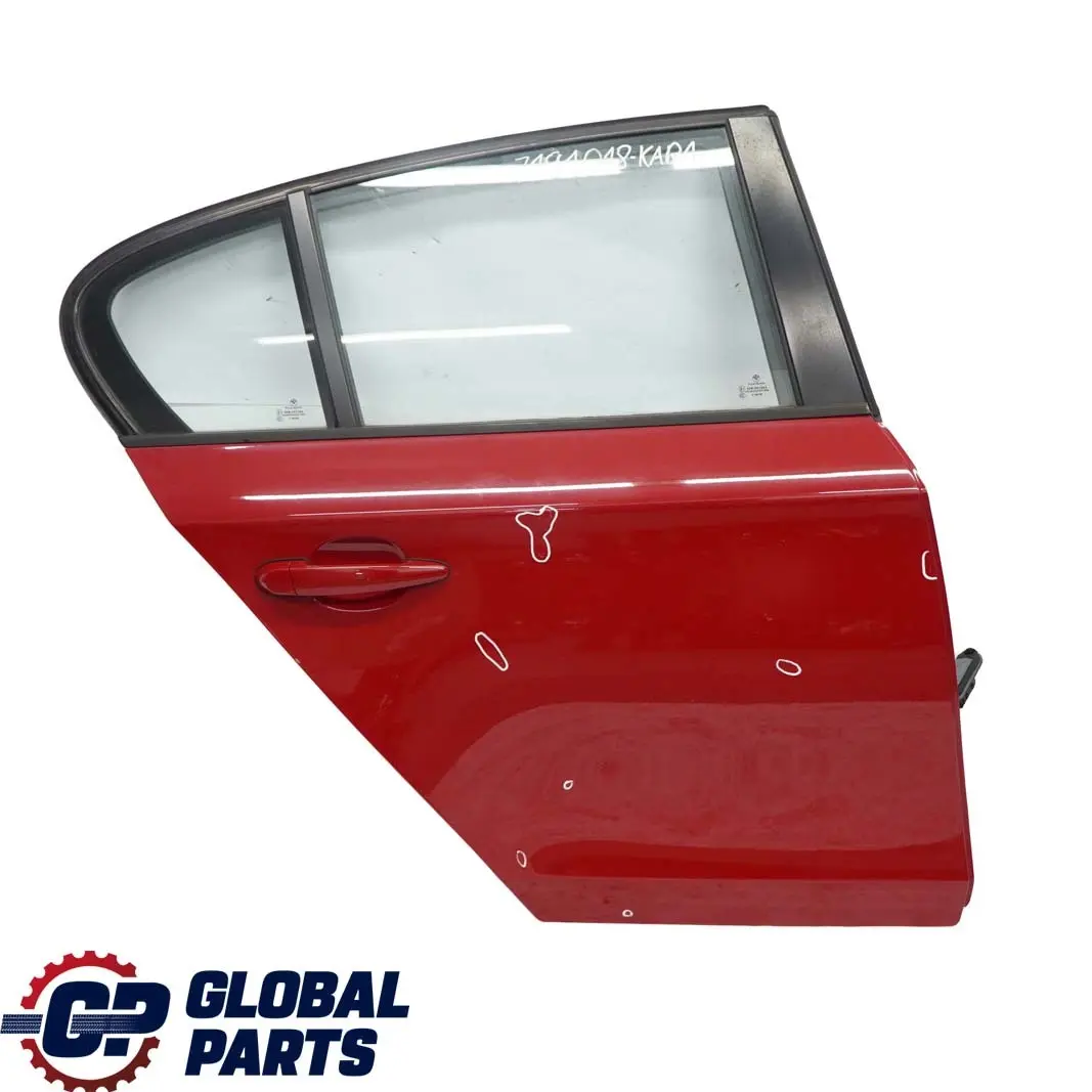 BMW E87 Porta Posteriore Destra Karmesinrot Crimson Red - A61