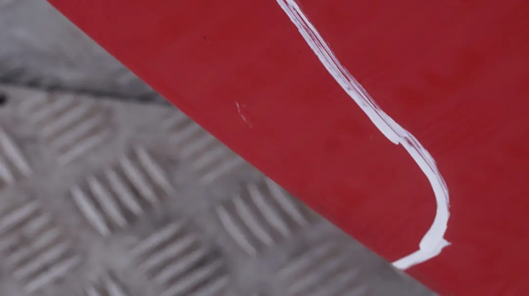 BMW 1 SERIES 8 E87 E87N Door rear right O/S Karmesinrot Red Rot - A61 - SKU 7191018-KAR8 - Part number 7191018