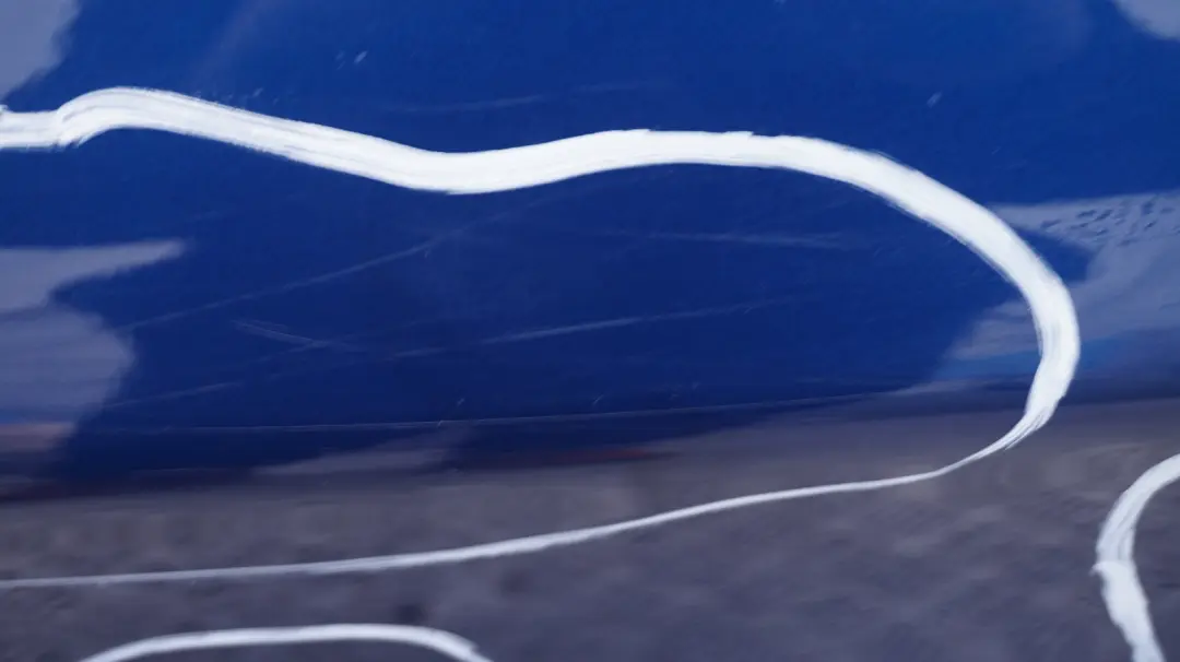 BMW 1 E87 drzwi prawe tylne tył Le Mans Blau 381 - SKU 7191018-LMB3 - Numer Części 7191018