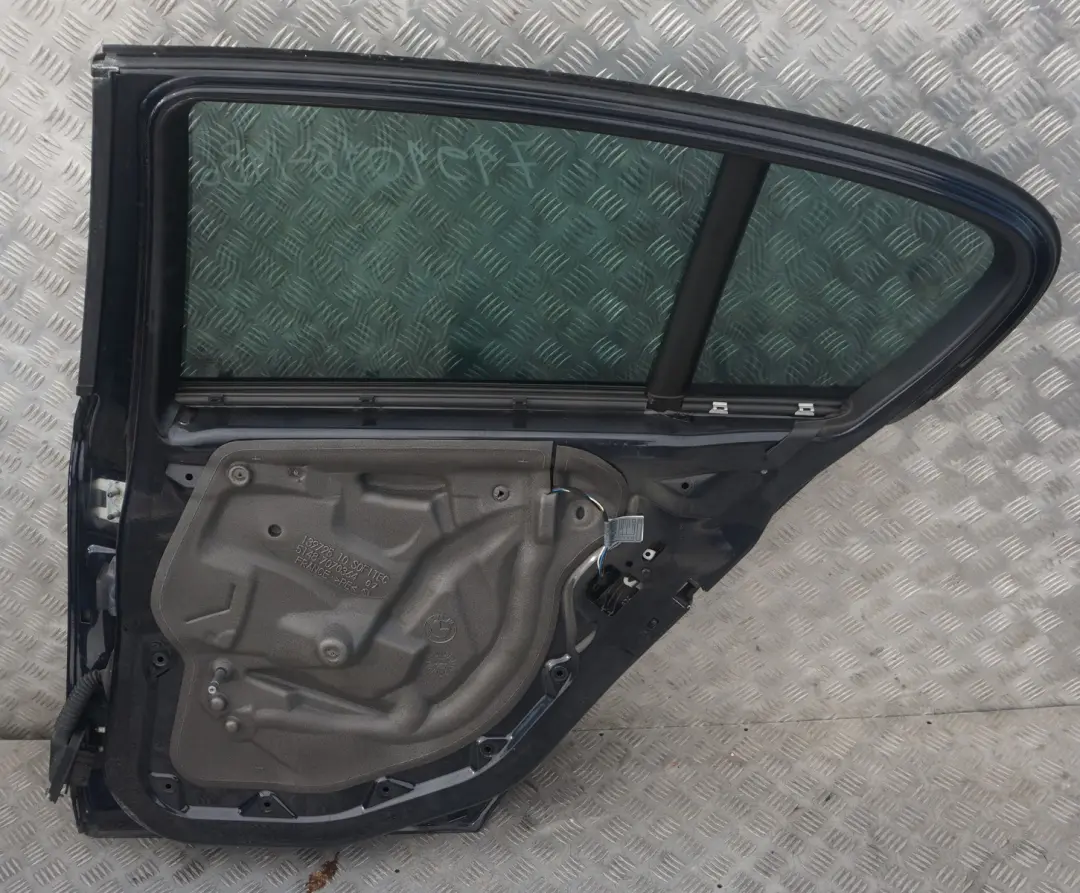 BMW 1 SERIES 6 E87 E87N Door Rear Right O/S Monacoblau Blue Metallic - A35 - SKU 7191018-MB6 - Part number 7191018