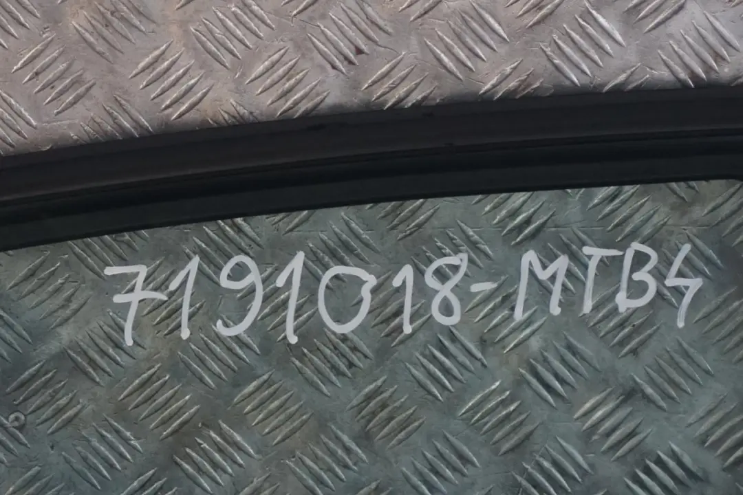 BMW 1 Series E87 Door Rear Right O/S Montegoblau Montego Blue Metallic - A51 - SKU 7191018-MTB4 - Part number 7191018