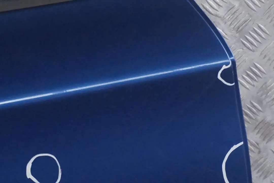 BMW 1 Series E87 Door Rear Right O/S Montegoblau Montego Blue Metallic - A51 - SKU 7191018-MTB4 - Part number 7191018