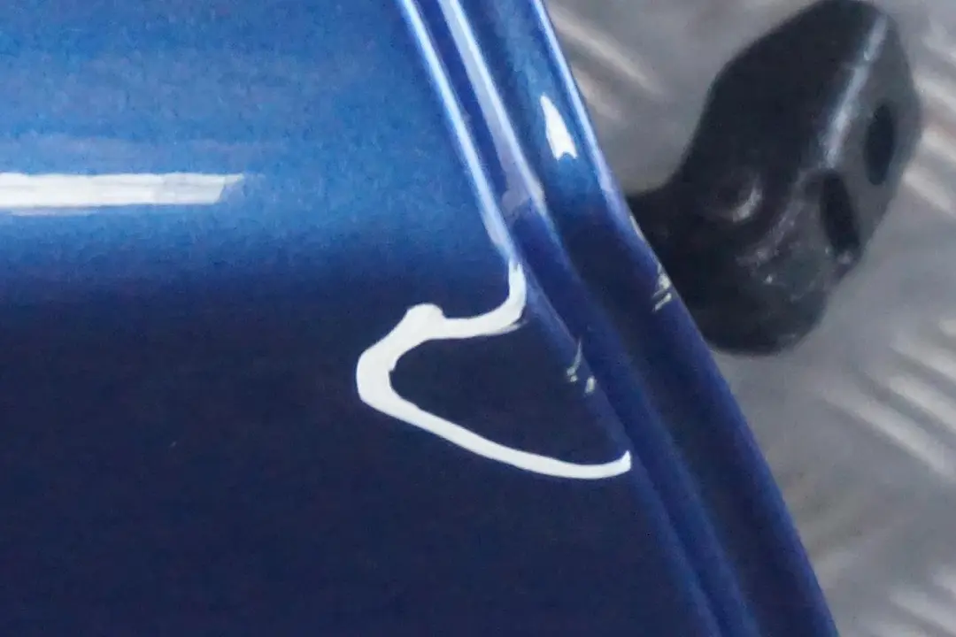 BMW 1 Series E87 Door Rear Right O/S Montegoblau Montego Blue Metallic - A51 - SKU 7191018-MTB4 - Part number 7191018