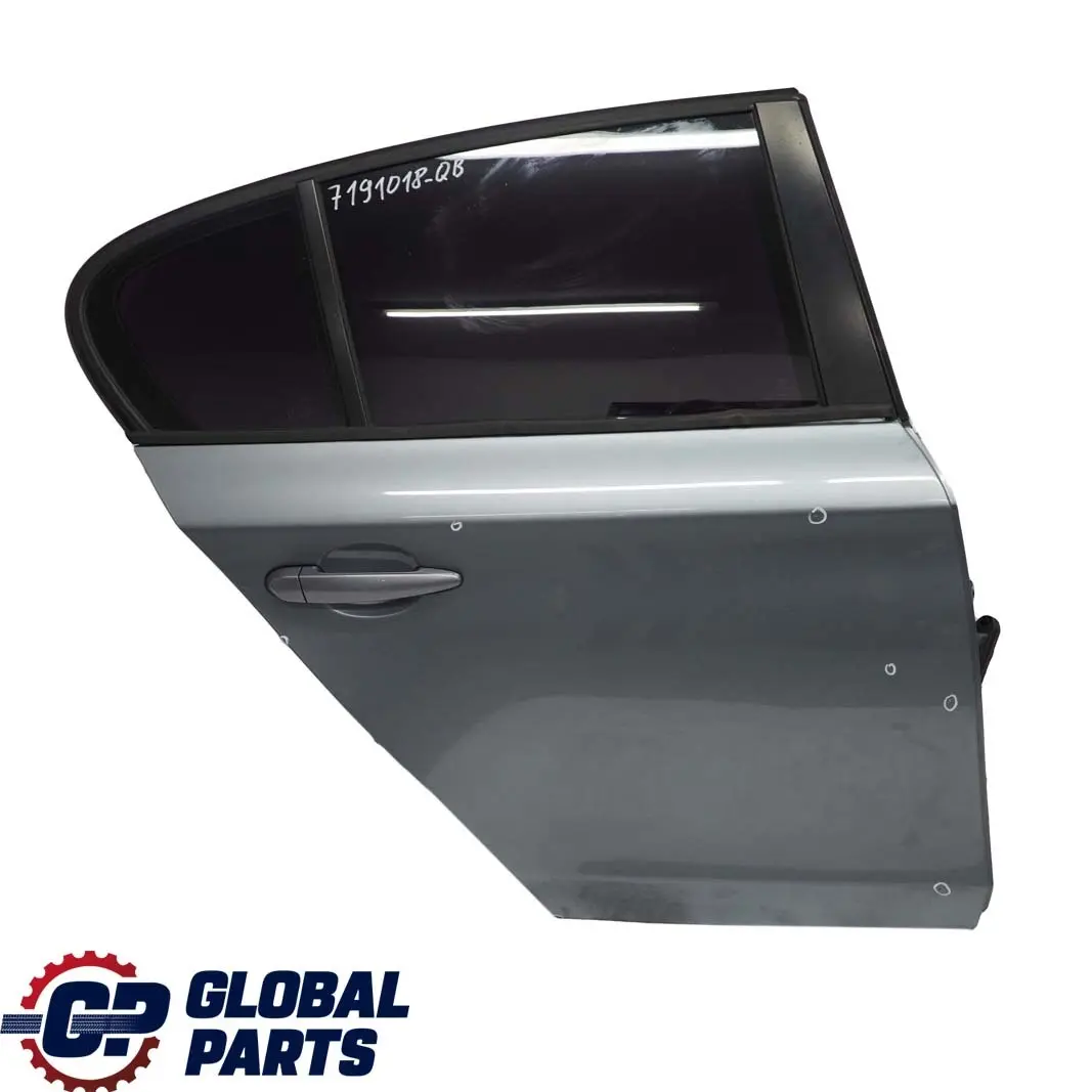 Puerta Trasera Derecha Quarzblau Quartz Blue Metallic - A18 para BMW E87 con número de pieza 7191018 BMW E87 Puerta Trasera Derecha Quarzblau Quartz Blue Metallic - A18 - SKU 7191018-QB - Número de pieza 7191018