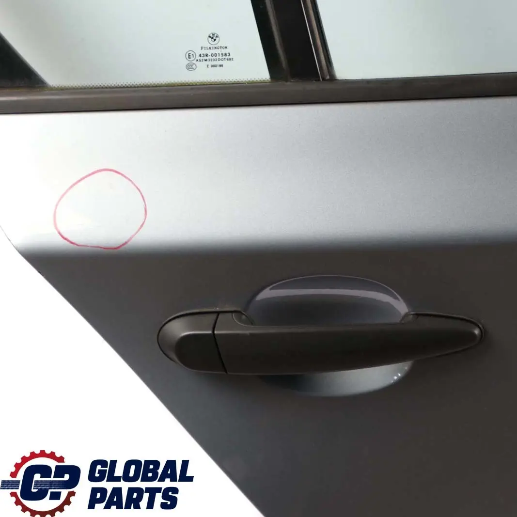 Door Rear Right O/S Quarzblau Blau Blue Metallic - A18 to BMW 1 Series E87 E87N with Part number 7191018 BMW 1 Series E87 E87N Door Rear Right O/S Quarzblau Blau Blue Metallic - A18 - SKU 7191018-QB17 - Part number 7191018