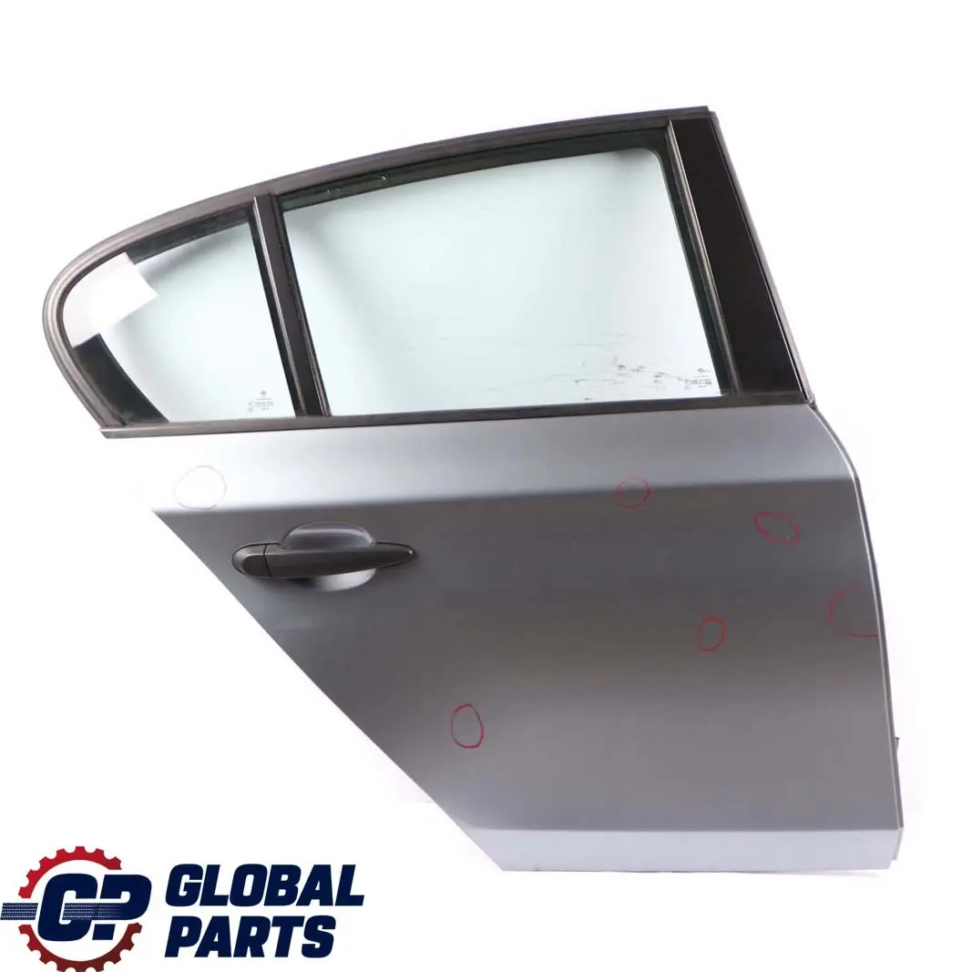 Door Rear Right O/S Quarzblau Blau Blue Metallic - A18 to BMW 1 Series E87 E87N with Part number 7191018 BMW 1 Series E87 E87N Door Rear Right O/S Quarzblau Blau Blue Metallic - A18 - SKU 7191018-QB17 - Part number 7191018