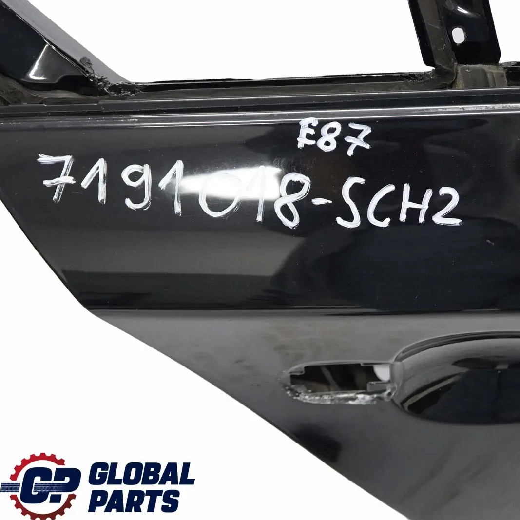 BMW E87 Porte Arriere Droite Noir - 668 - SKU 7191018-SCH2 - Numéro de pièce 7191018