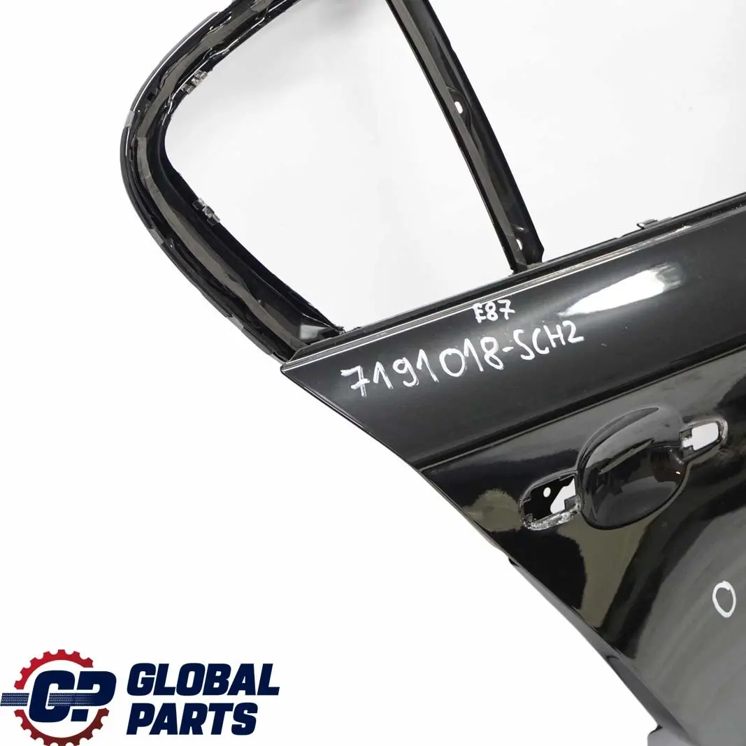 BMW E87 Drzwi prawe tylne prawy tył schwarz II 668 - SKU 7191018-SCH2 - Numer Części 7191018