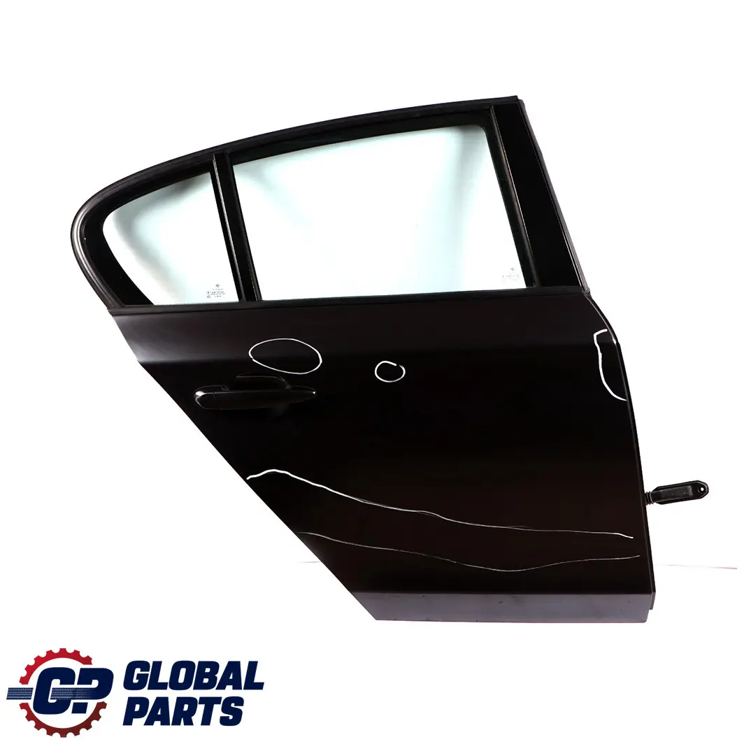 Door Rear Right O/S Sparkling Graphite Metallic - A22 to BMW 1 Series E87 3 with Part number 7191018 BMW 1 Series E87 3 Door Rear Right O/S Sparkling Graphite Metallic - A22 - SKU 7191018-SG3 - Part number 7191018