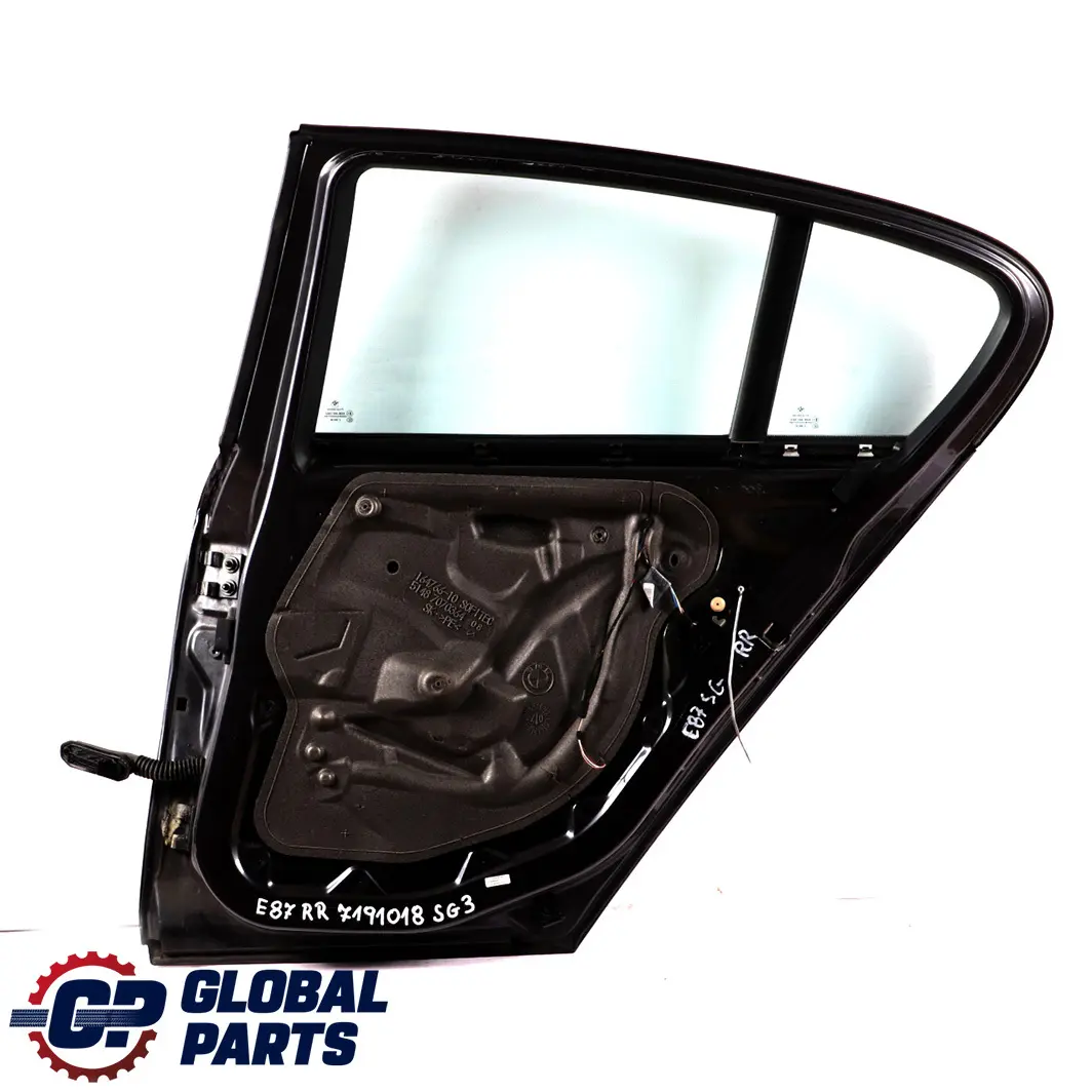 BMW 1 Series E87 3 Door Rear Right O/S Sparkling Graphite Metallic - A22 - SKU 7191018-SG3 - Part number 7191018