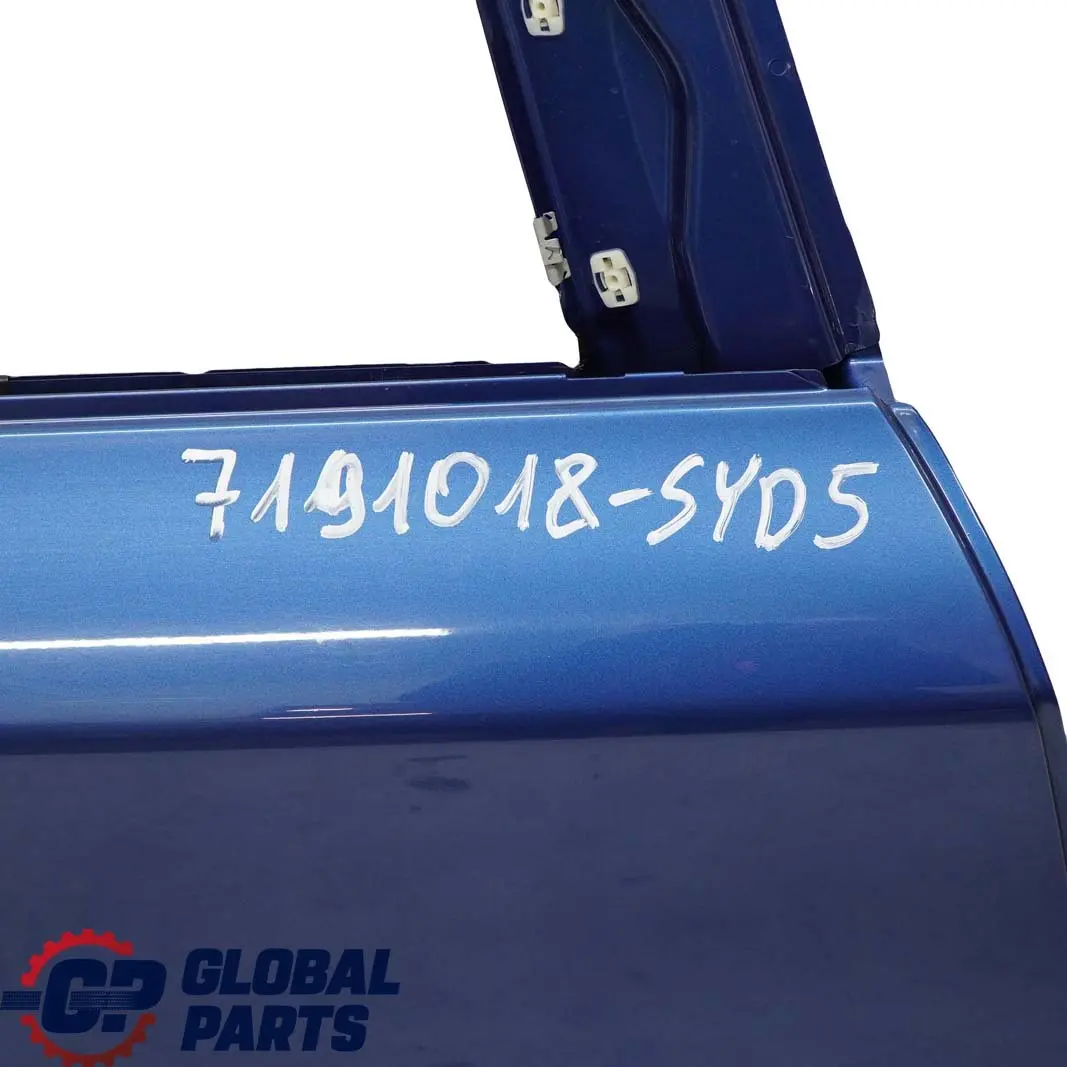 Porta posteriore destra Sydneyblau Sydney Blau Blue - A19 per BMW 5 E87 con numero di parte 7191018 BMW 5 E87 Porta posteriore destra Sydneyblau Sydney Blau Blue - A19 - SKU 7191018-SYD5 - Numero di parte 7191018