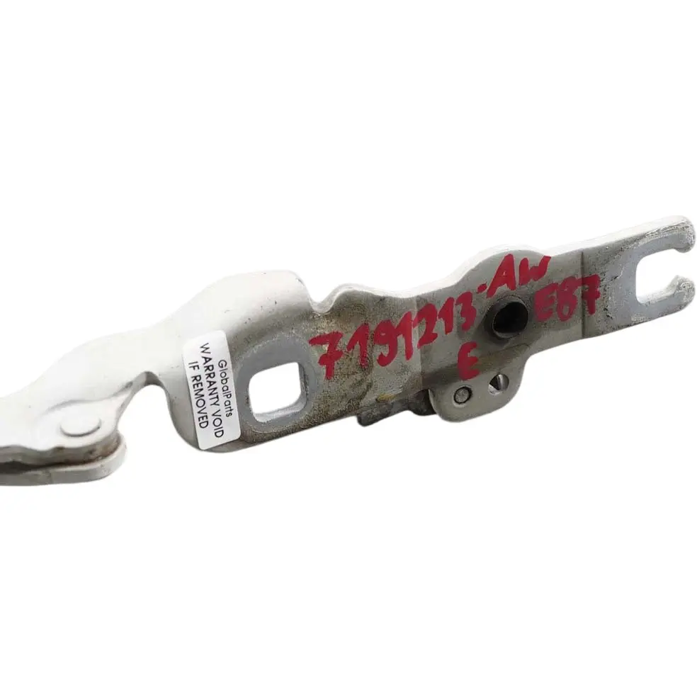 Gauche Charniere Rabat Blanc des Alpes Blanc pour BMW E81 E87 A à propos du numéro de pièce 7060559 BMW E81 E87 A Gauche Charniere Rabat Blanc des Alpes Blanc - SKU 7191213-AW - Numéro de pièce 7060559