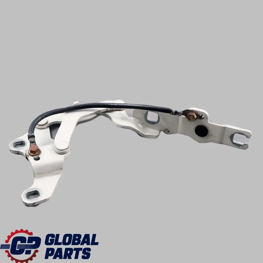 BMW 1 E81 E87 Links Scharnier Frontklappe Links Alpinweiss Weiss - SKU 7191213-AW - Teilenummer 7060559