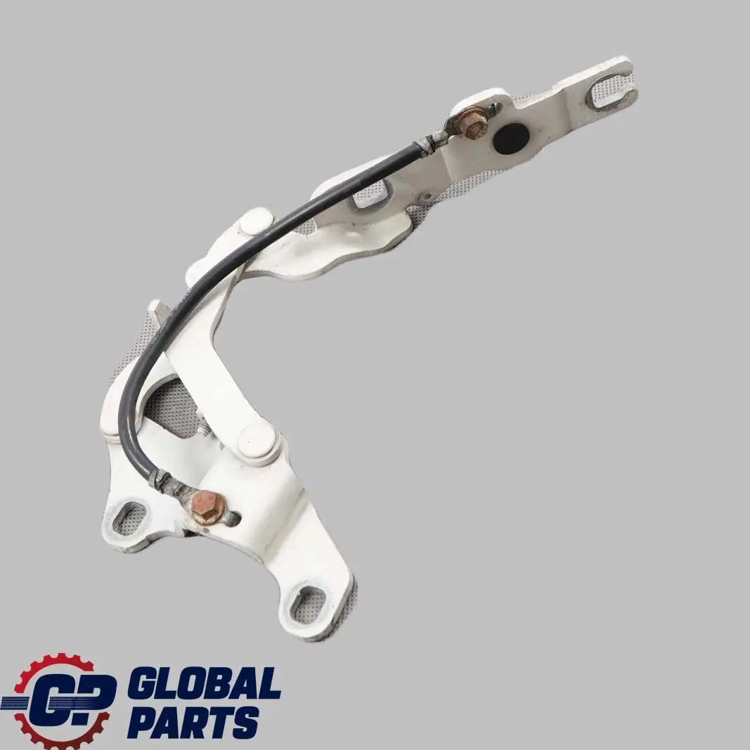 BMW 1 E81 E87 Links Scharnier Frontklappe Links Alpinweiss Weiss - SKU 7191213-AW - Teilenummer 7060559