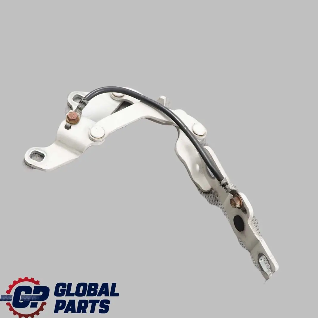 BMW 1 E81 E87 Links Scharnier Frontklappe Links Alpinweiss Weiss - SKU 7191213-AW - Teilenummer 7060559