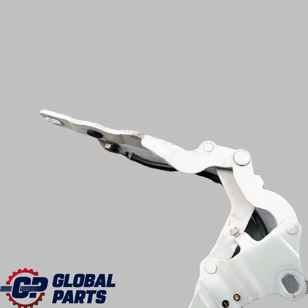 Left N/S Engine Hood Hinge Bonnet Alpinweiss White - 300 to BMW 1 E81 E87 with Part number 7060559 BMW 1 E81 E87 Left N/S Engine Hood Hinge Bonnet Alpinweiss White - 300 - SKU 7191213-AW - Part number 7060559