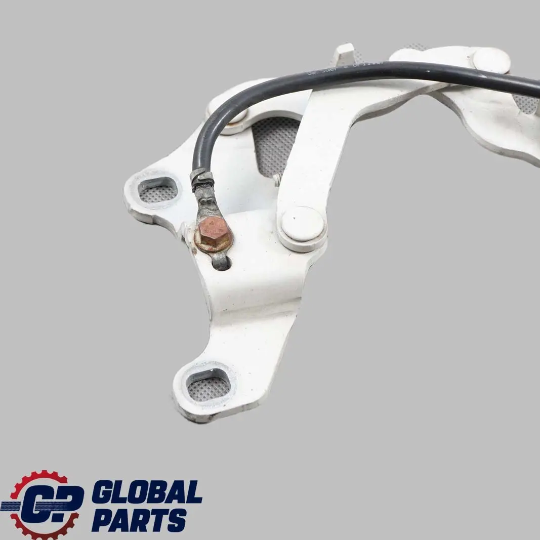 BMW 1 E81 E87 Links Scharnier Frontklappe Links Alpinweiss Weiss - SKU 7191213-AW - Teilenummer 7060559