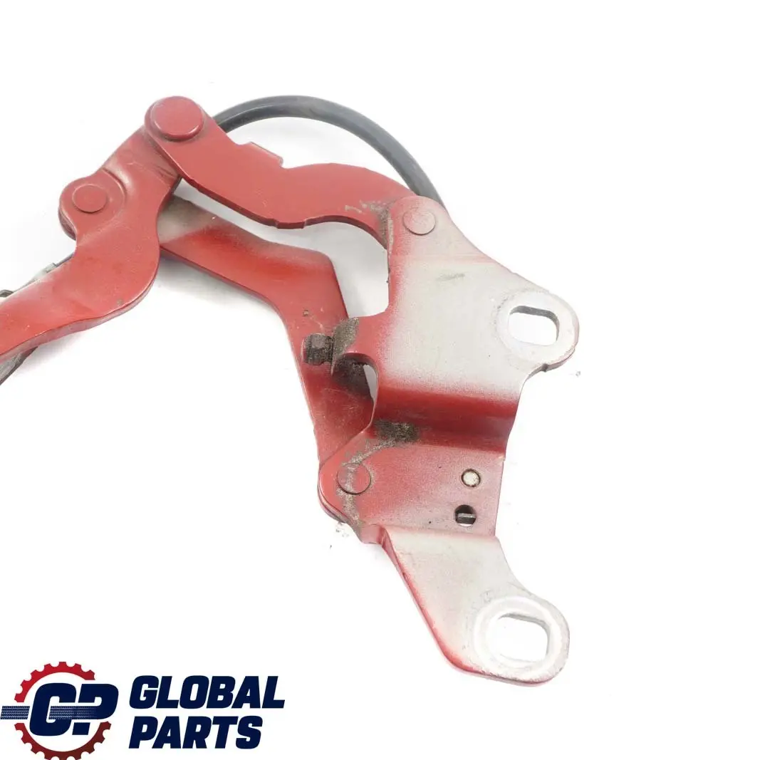 BMW E81 E87 Sinistra Cerniera Cappuccio Bonnet Karmesinrot Rosso Cremisi - A61 - SKU 7191213-KAR - Numero di parte 7060559