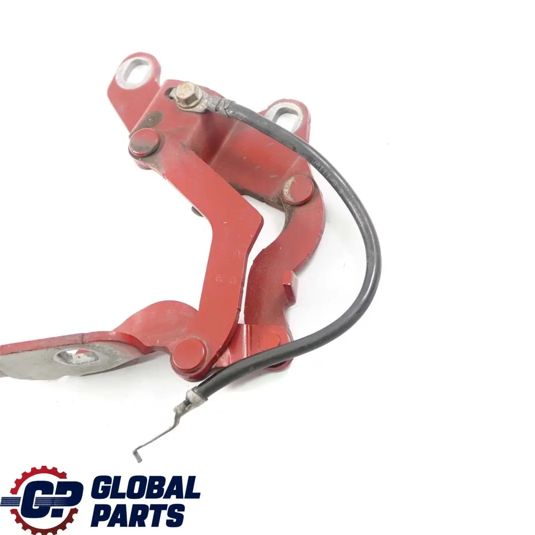 BMW E81 E87 Izquierda Motor Capo Bisagra Capo Karmesinrot Rojo Carmesi - A61 - SKU 7191213-KAR - Número de pieza 7060559
