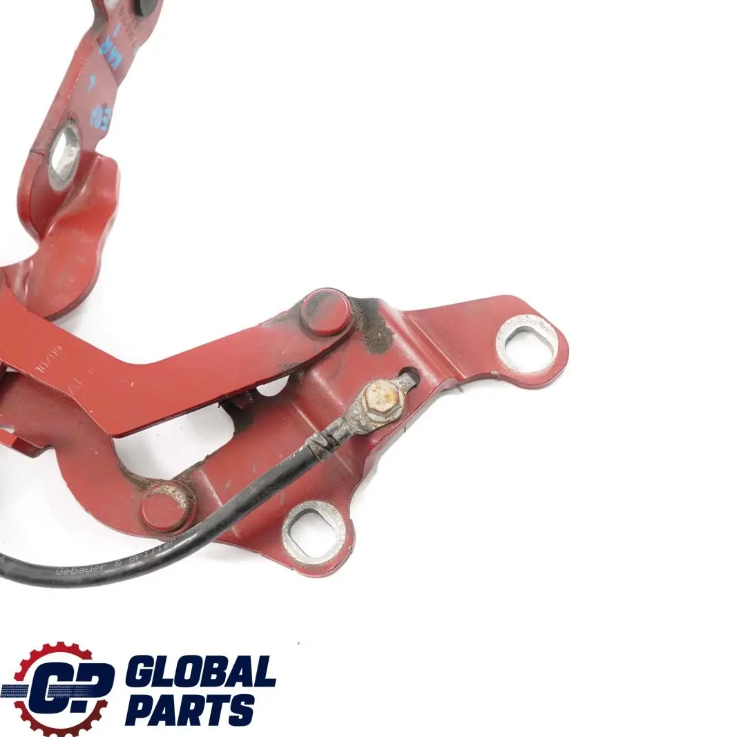 BMW E81 E87 Izquierda Motor Capo Bisagra Capo Karmesinrot Rojo Carmesi - A61 - SKU 7191213-KAR - Número de pieza 7060559