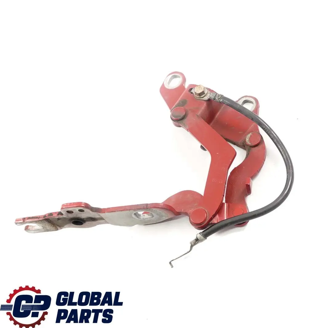 BMW 1 E81 E87 Left N/S Engine Hood Hinge Bonnet Karmesinrot Crimson Red - A61 - SKU 7191213-KAR - Part number 7060559