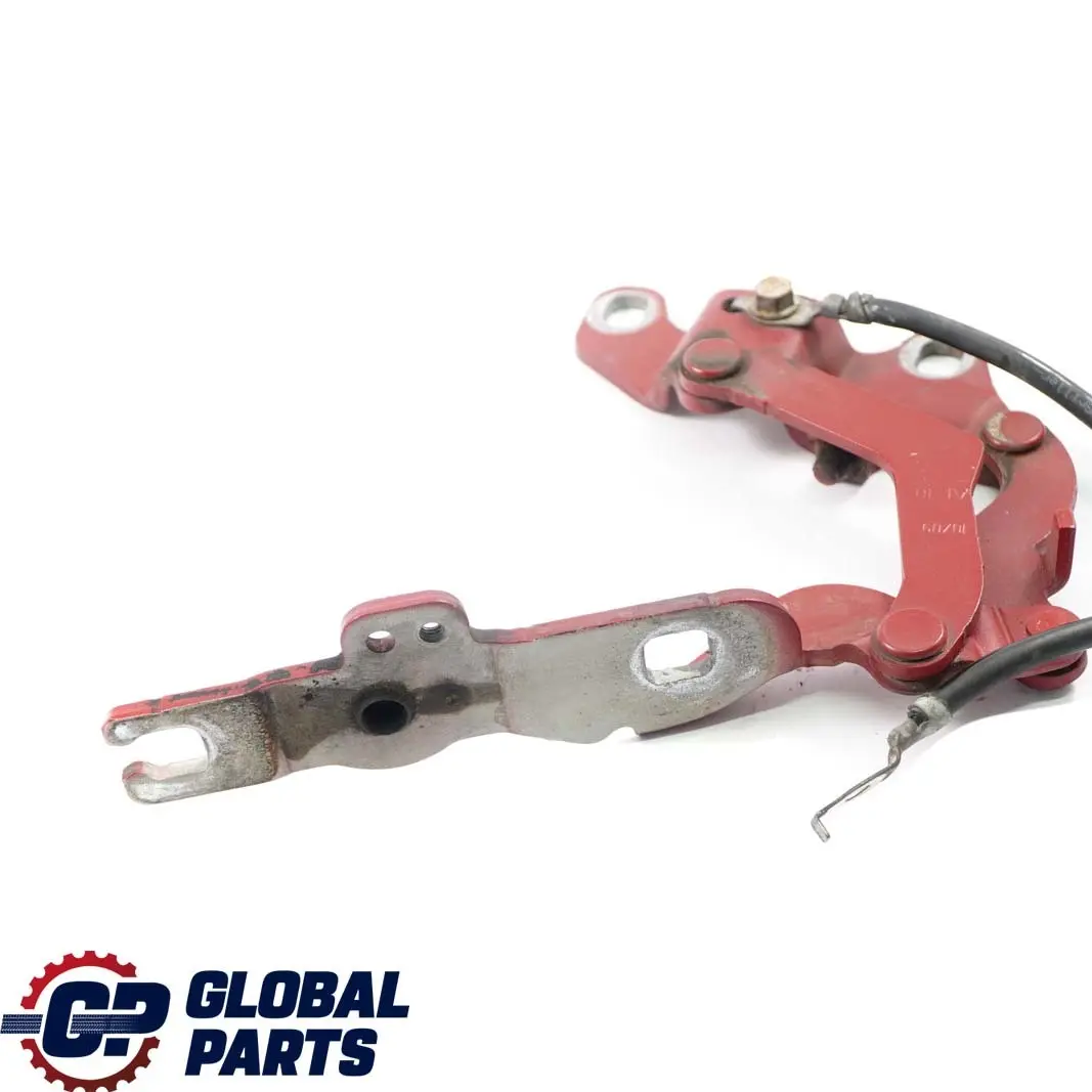 BMW E81 E87 Sinistra Cerniera Cappuccio Bonnet Karmesinrot Rosso Cremisi - A61 - SKU 7191213-KAR - Numero di parte 7060559