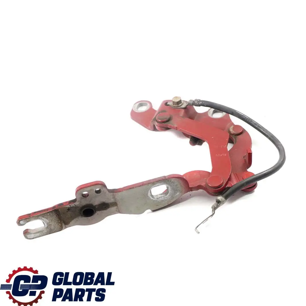 BMW E81 E87 Zawias Maski Lewy Czerwony A61 - SKU 7191213-KAR - Numer Części 7060559