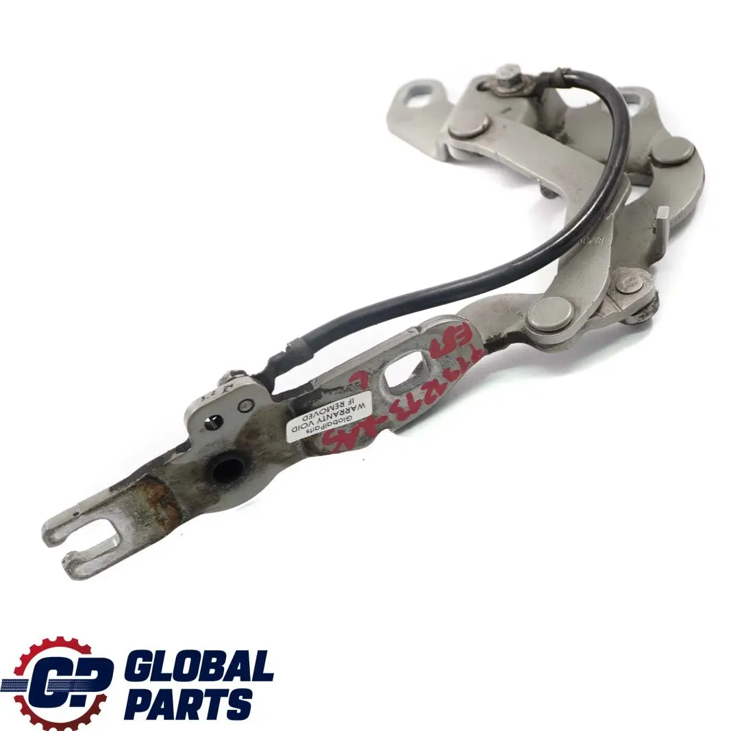 BMW 1 E81 E87 Left N/S Engine Hood Hinge Bonnet Kaschmirsilber Cashmere Silver - SKU 7191213-KAS - Part number 7060559