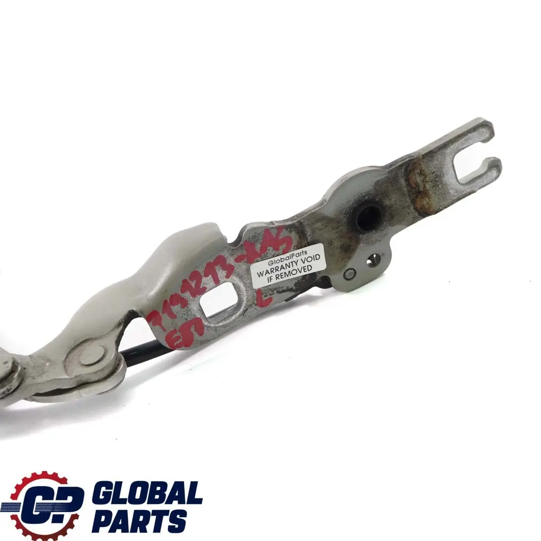BMW 1 E81 E87 Left N/S Engine Hood Hinge Bonnet Kaschmirsilber Cashmere Silver - SKU 7191213-KAS - Part number 7060559