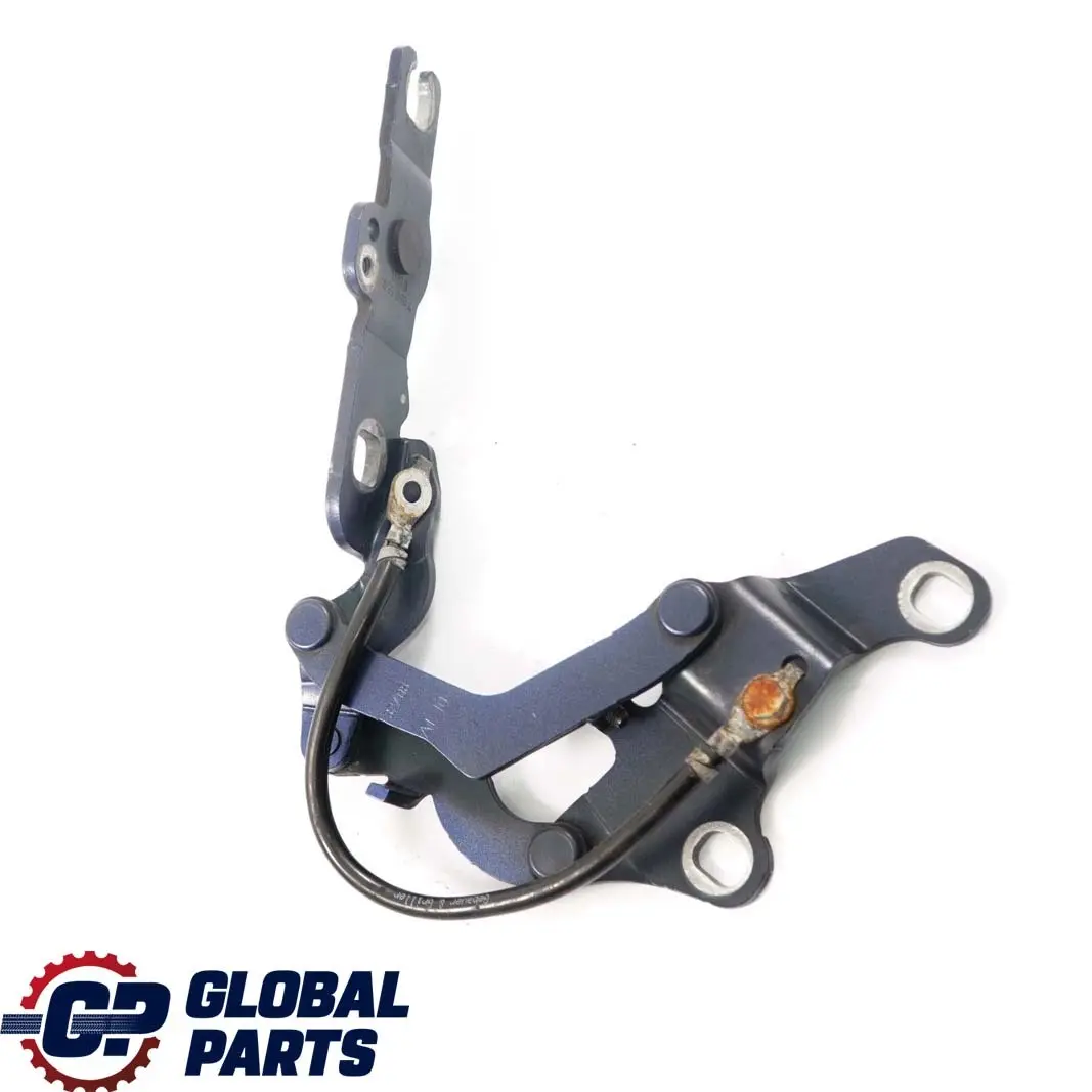 BMW 1 E81 E87 Left N/S Engine Hood Hinge Bonnet Montegoblau Blue A51 - SKU 7191213-MTB - Part number 7060559