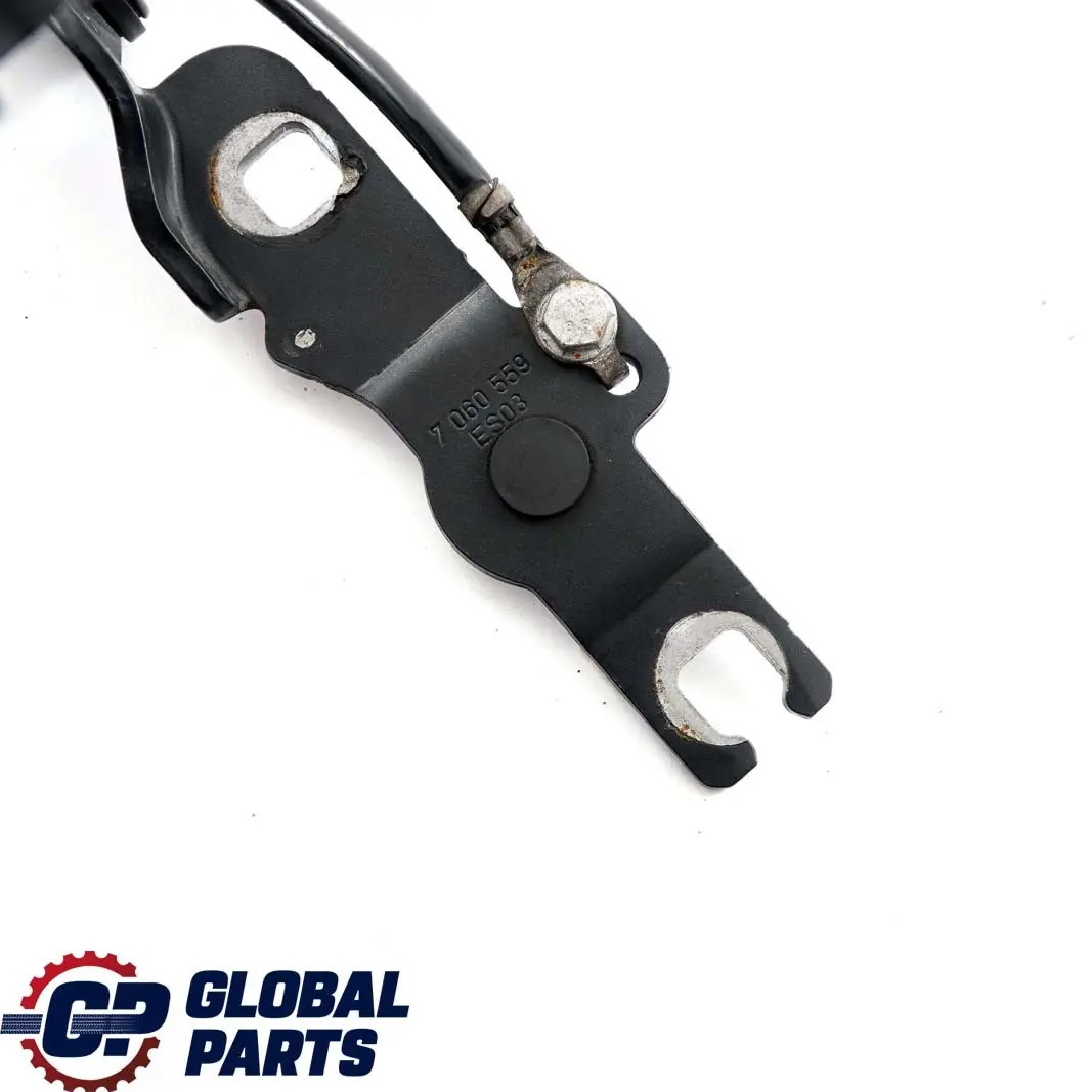 BMW 1 E81 E87 Left N/S Engine Hood Hinge Bonnet Sparkling Graphite A22 - SKU 7191213-SG - Part number 7060559