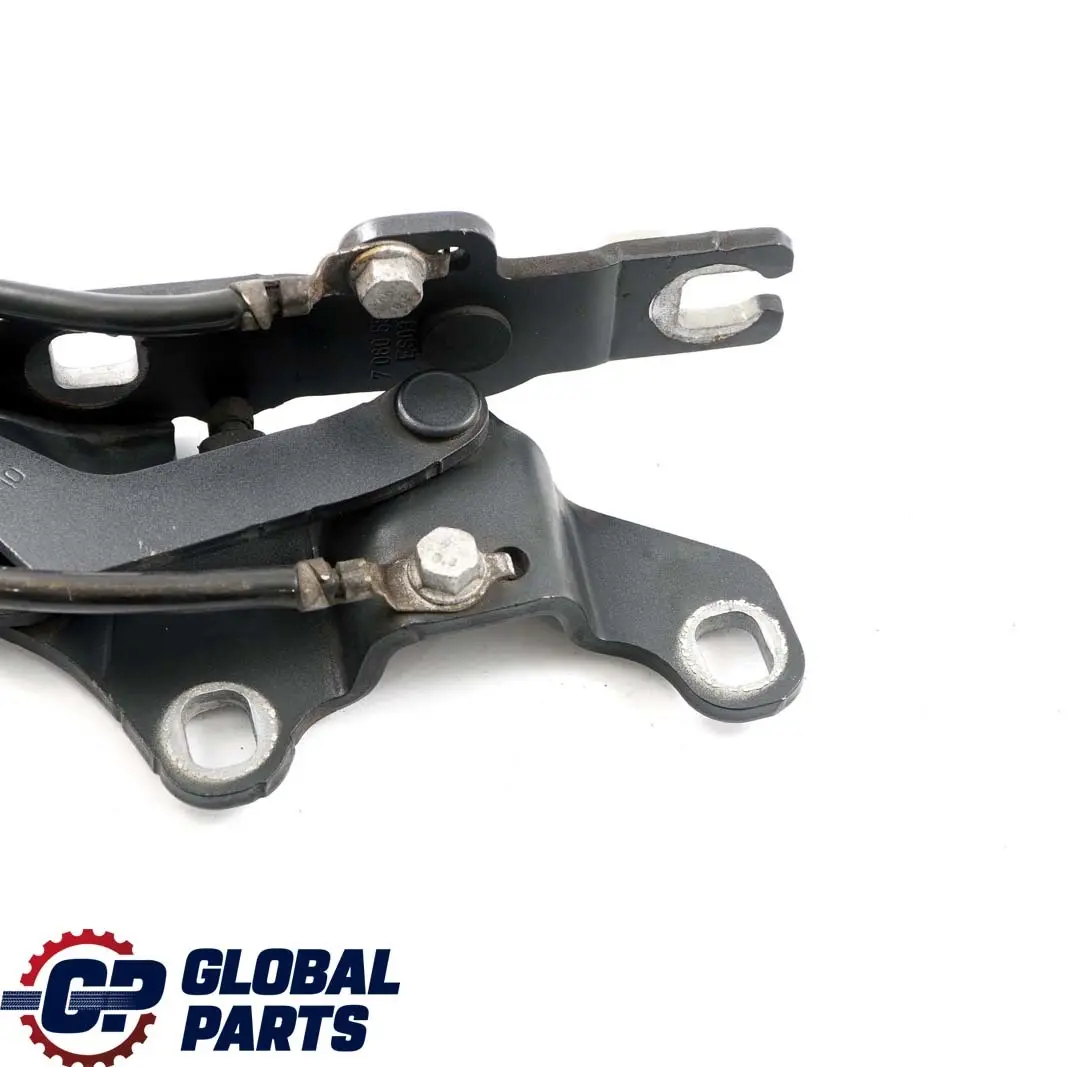 BMW 1 E81 E87 Left N/S Engine Hood Hinge Bonnet Sparkling Graphite A22 - SKU 7191213-SG - Part number 7060559