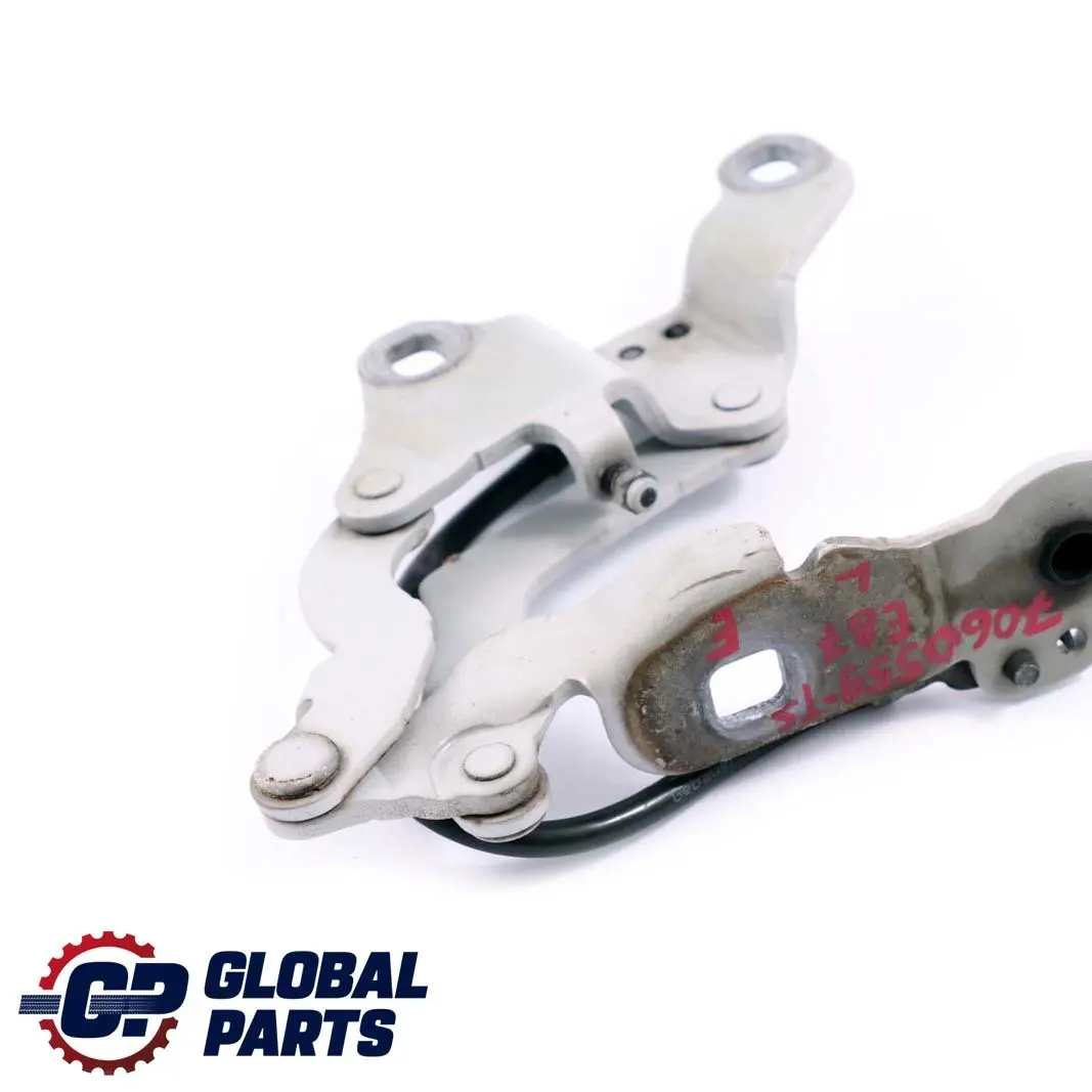 BMW 1 E81 E87 Links Scharnier Frontklappe Links Titansilber Metallic - SKU 7191213-TS - Teilenummer 7060559