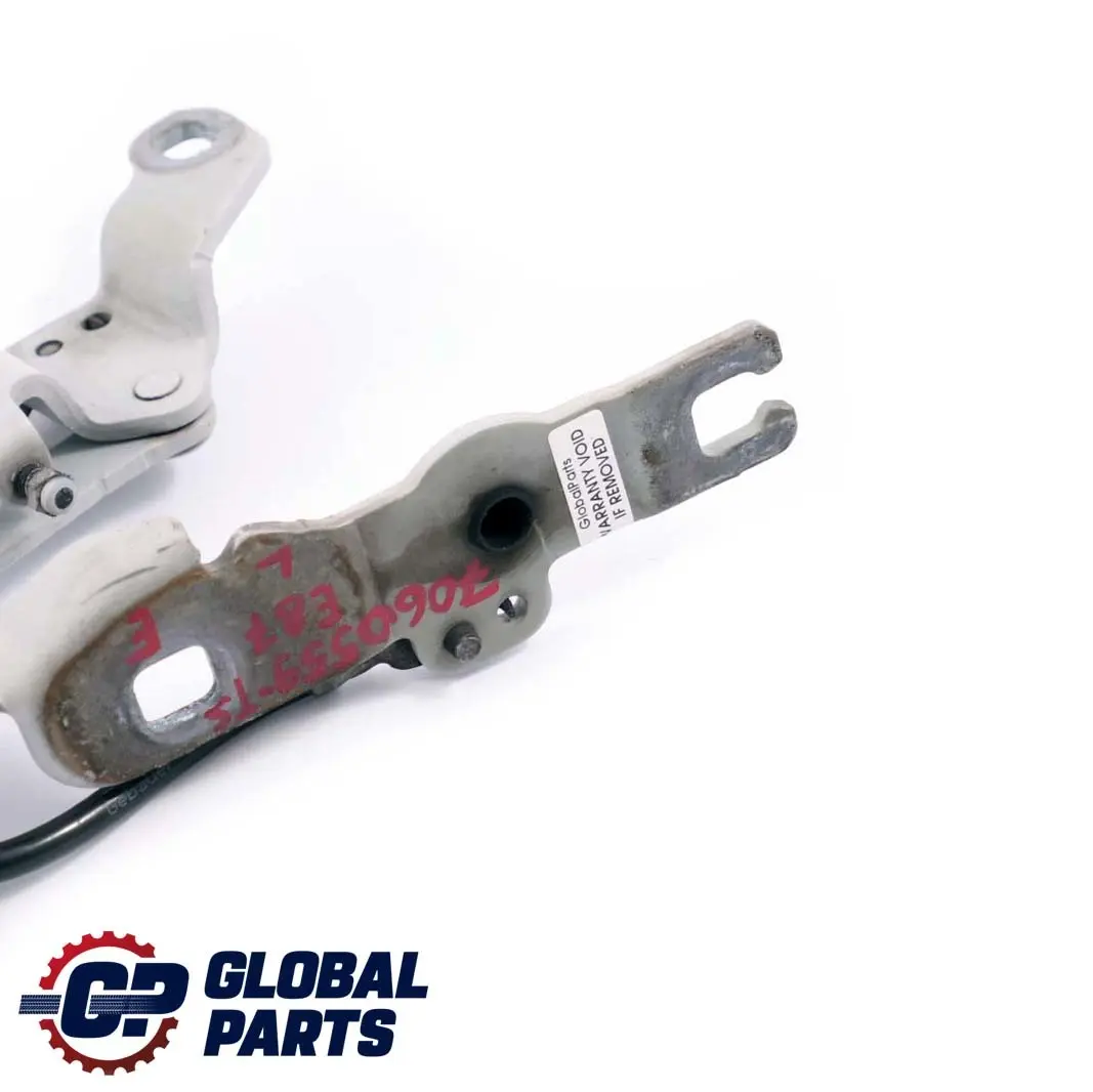 Sinistra Cerniera Cofano Motore Titansilber Argento 354 per BMW E81 E87 con numero di parte 7060559 BMW E81 E87 Sinistra Cerniera Cofano Motore Titansilber Argento 354 - SKU 7191213-TS - Numero di parte 7060559