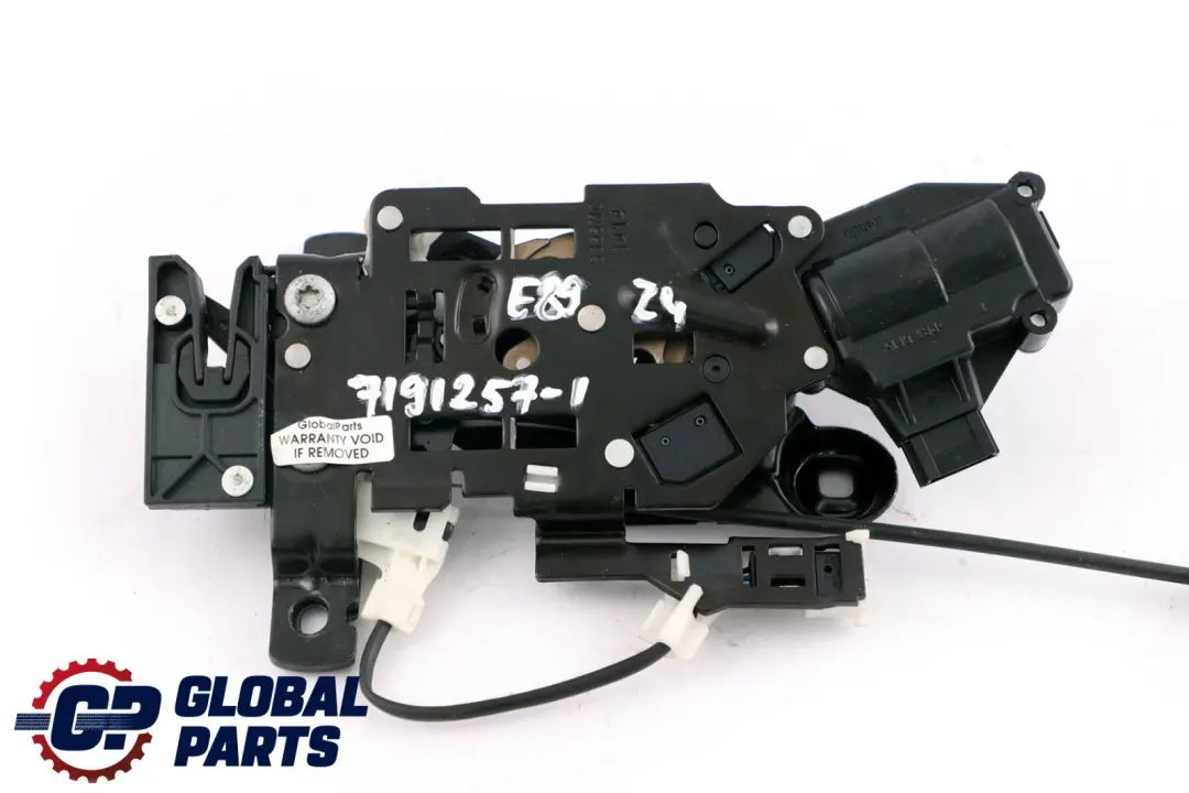 Boot Trunk Lid Tailgate Lock Cover Hinge Set to BMW Z4 E89 Cabrio Convertible with Part number 7191257 BMW Z4 E89 Cabrio Convertible Boot Trunk Lid Tailgate Lock Cover Hinge Set - SKU 7191257-1 - Part number 7191257