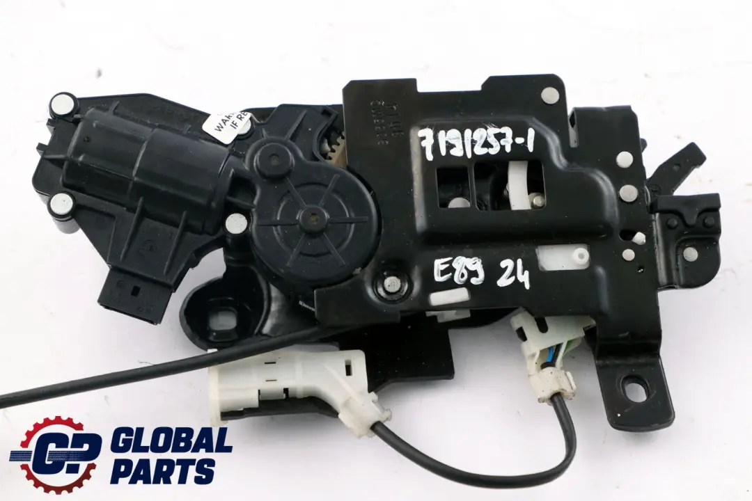 Kabrio Zamek Klapy Tylnej Tył do BMW Z4 E89 o numerze 7191257 BMW Z4 E89 Kabrio Zamek Klapy Tylnej Tył - SKU 7191257-1 - Numer Części 7191257