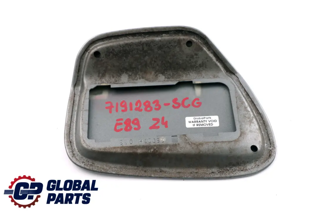 Couvercle de remplissage de carburant Spacegrau Metallic pour BMW Z4 E89 à propos du numéro de pièce 7191283 BMW Z4 E89 Couvercle de remplissage de carburant Spacegrau Metallic - SKU 7191283-SCG - Numéro de pièce 7191283