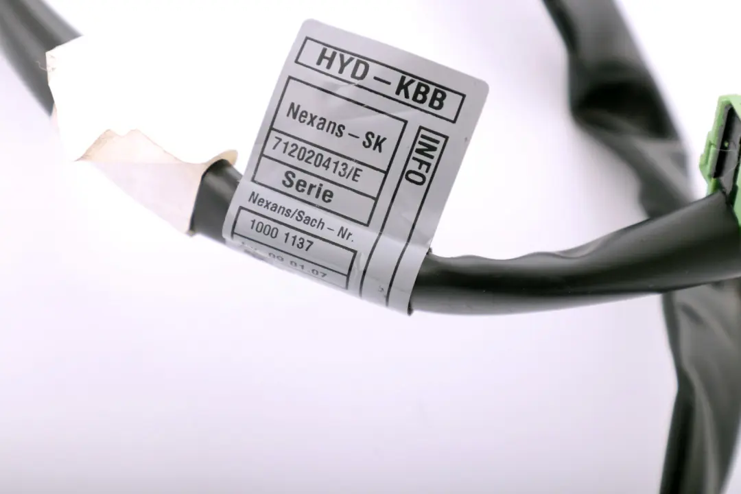 BMW 3 E93 Cavo Cablaggio Pompa Idraulica 7120204 - SKU 7191362 - Numero di parte 7191362