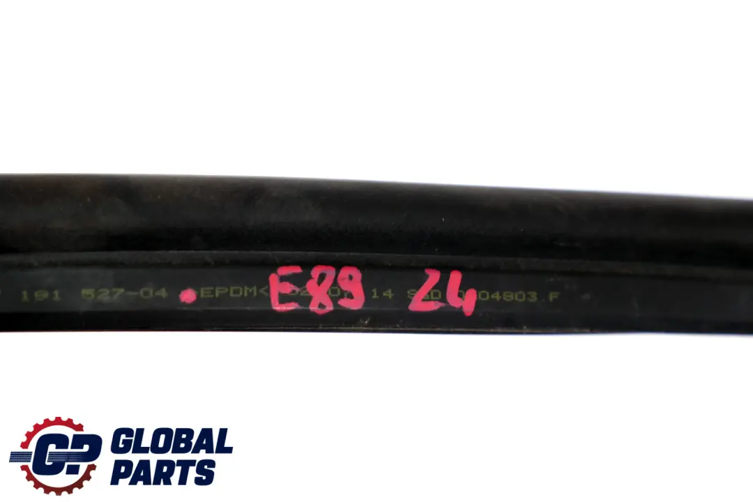 Trasero Capó Junta Estanqueidad para BMW Z4 E89 Cabrio Roadster Motor con número de pieza 7191527 BMW Z4 E89 Cabrio Roadster Motor Trasero Capó Junta Estanqueidad - SKU 7191527 - Número de pieza 7191527