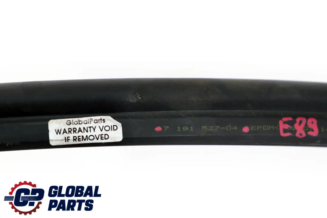 BMW Z4 er E89 Roadster Cabrio Abdichtung Frontklappe Hinten - SKU 7191527 - Teilenummer 7191527